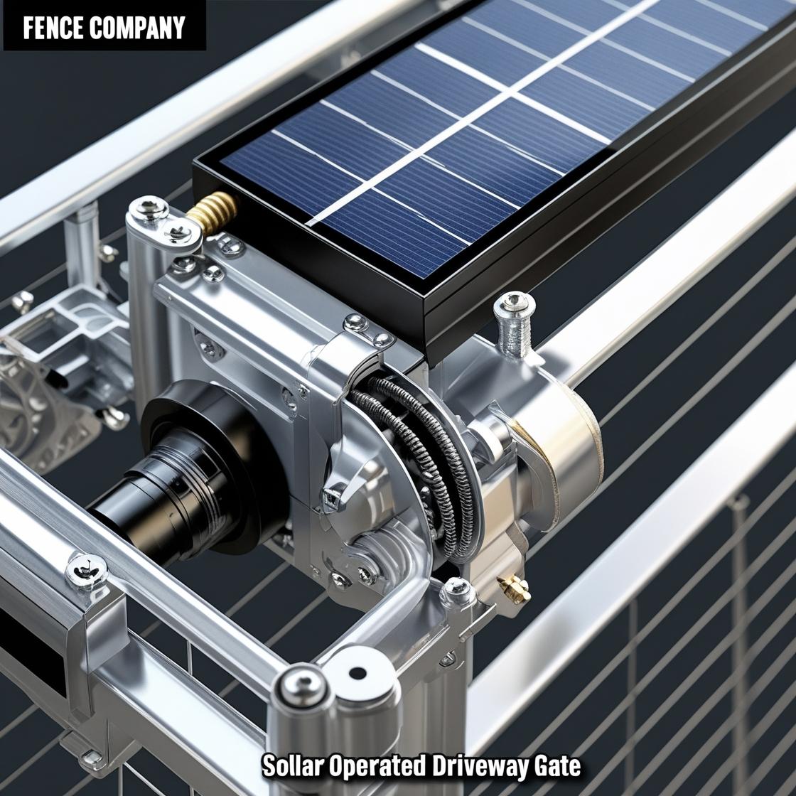 Solar-Powered Gate for Estate Property in Fulshear TX - Image 5